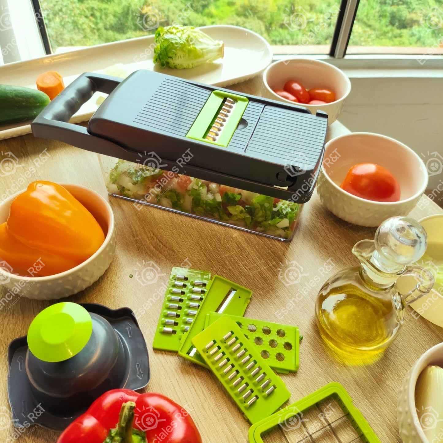 Picador de verduras multifunción 16 en 1