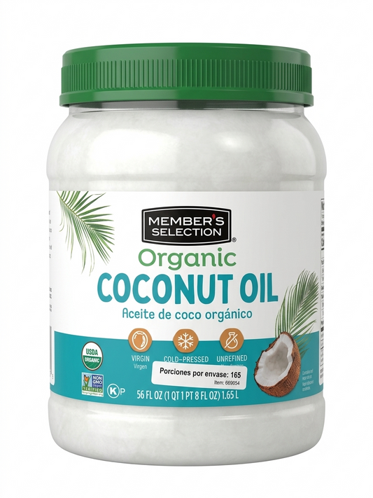 Aceite de coco orgánico virgen premium 1.65 L