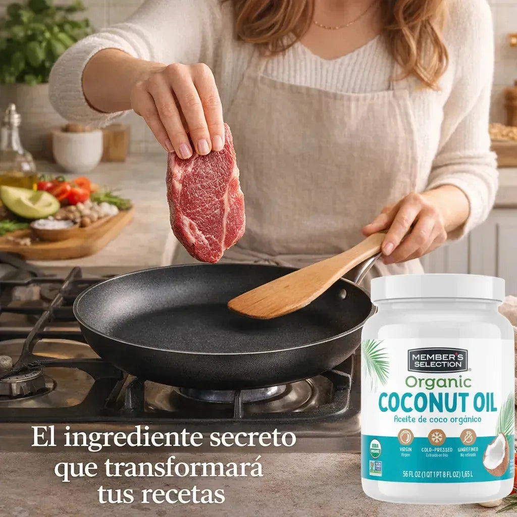 Aceite de coco orgánico virgen premium 1.65 L