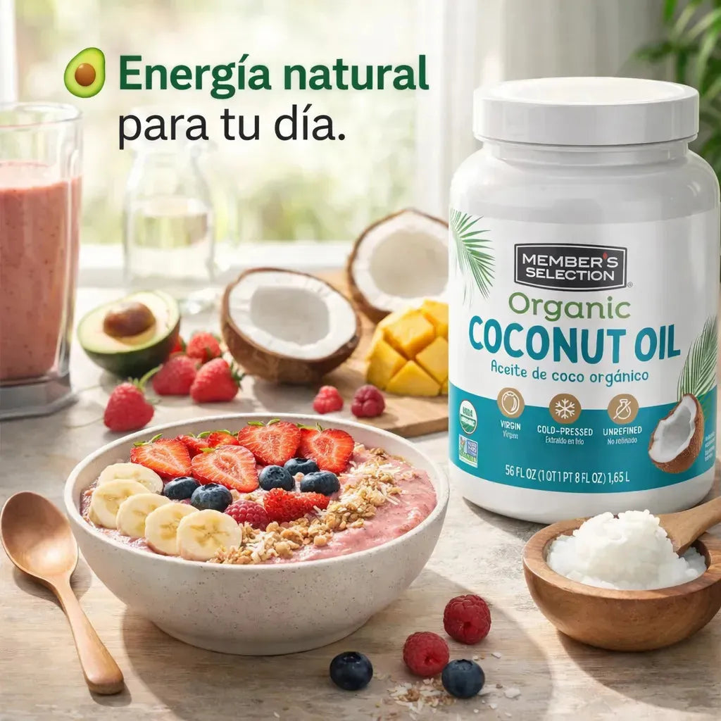 Aceite de coco orgánico virgen premium 1.65 L